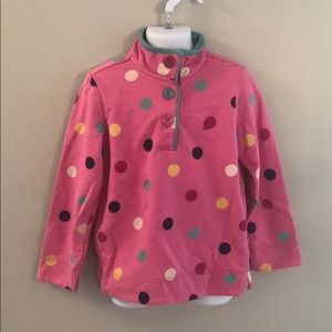 Joules 1/4 button pullover sweatshirt